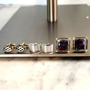 PIONEER Gold and Silver Celtic Cufflinks Collection